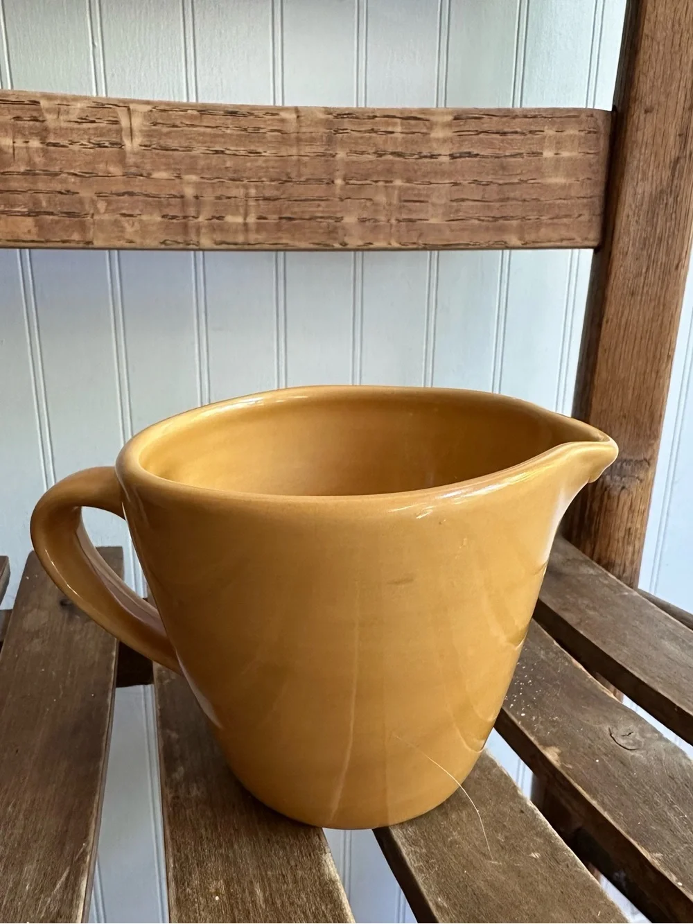 Pottery Barn • small ceramic creamer • Sausalito